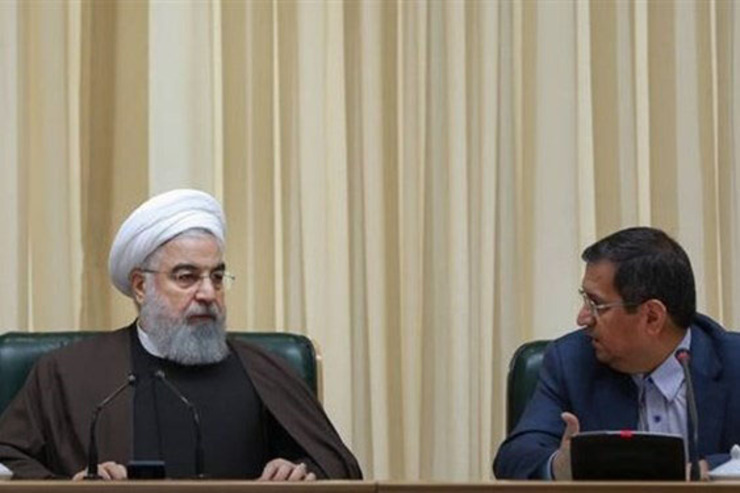 همتی به روحانی درباره منابع بلوکه شده ایران در کشورهای دیگرگزارش داد