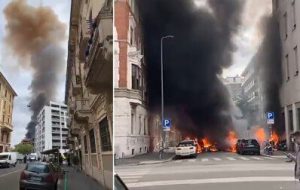وقوع انفجار در مرکز شهر «میلان» ایتالیا