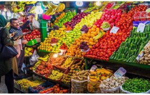 تازه ترین نرخ میوه و تره بار در بازار