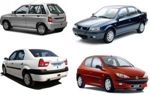 قیمت انواع خودروهای تولید شده توسط شرکت های خودروساز ایرانی در سیزدهم مهر ۱۴۰۲