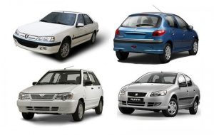 قیمت انواع خودروهای تولید شده توسط شرکت های خودروساز ایرانی